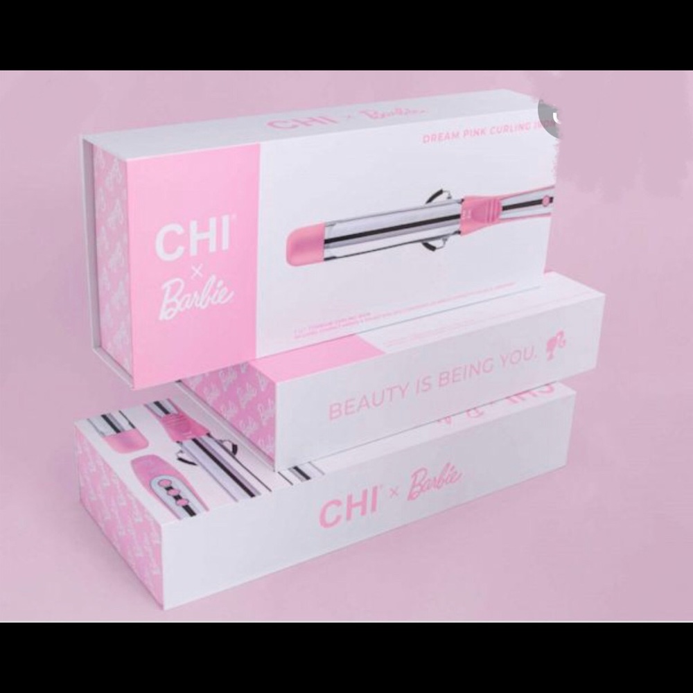 COPY - CHI X Barbie curling iron